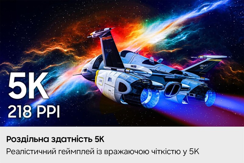 Монитор Samsung 27" Odyssey Gaming G8 (LS27HG800EFXUA) IPS Black 180Hz