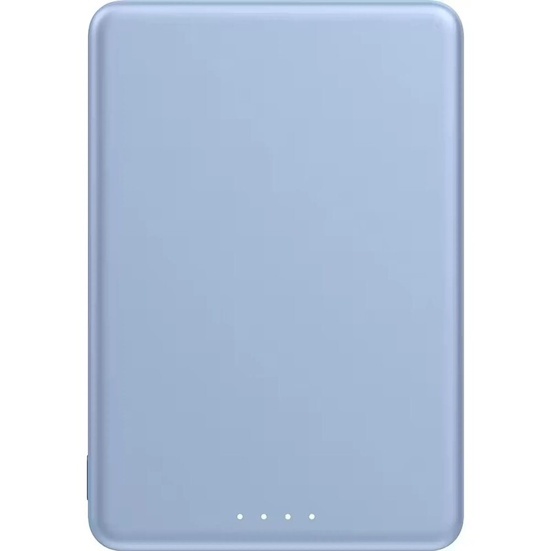 Універсальна мобільна батарея Xiaomi 5000mAh 15W Super Slim Magnetic&Wireless Light Blue (BHR08POGL)