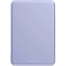 Універсальна мобільна батарея Xiaomi 5000mAh 15W Super Slim Magnetic&Wireless Purple (BHR08PNGL)
