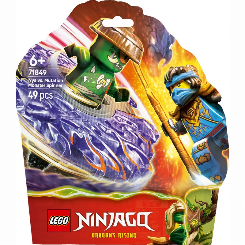 Конструктор LEGO Ninjago Нія проти спінера монстра-мутанта (71849)