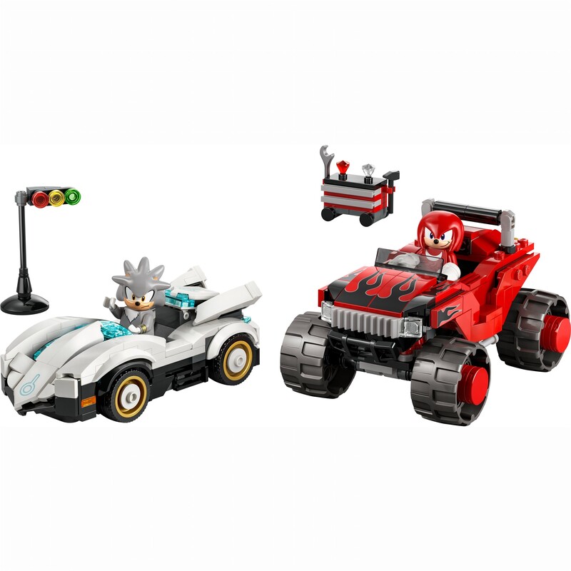 Конструктор LEGO Sonic Автомобіль Сільвера vs. монстр Наклза (77118)