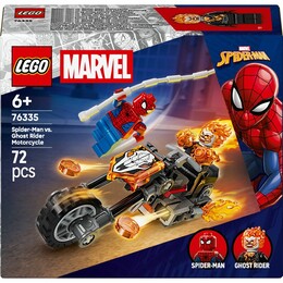 Конструктор LEGO Super Heroes Marvel Человек-паук vs. всадник (76335)
