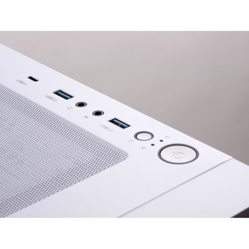 Корпус Vinga Pillar White без БП