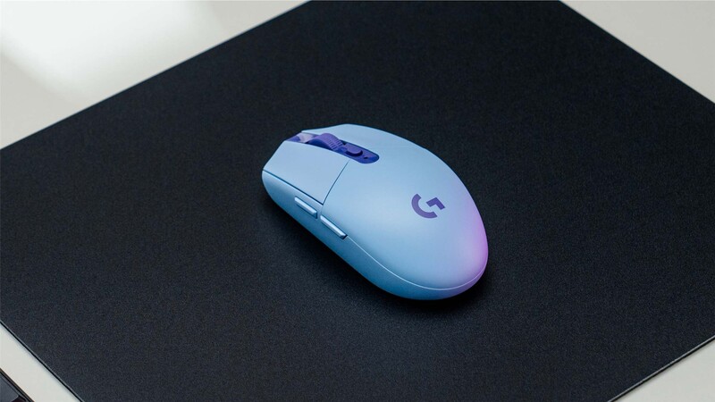 Мышь беспроводная Logitech G305 Superlight Lilac (910-007755)
