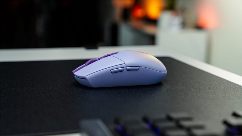 Мышь беспроводная Logitech G305 Superlight Lilac (910-007755)