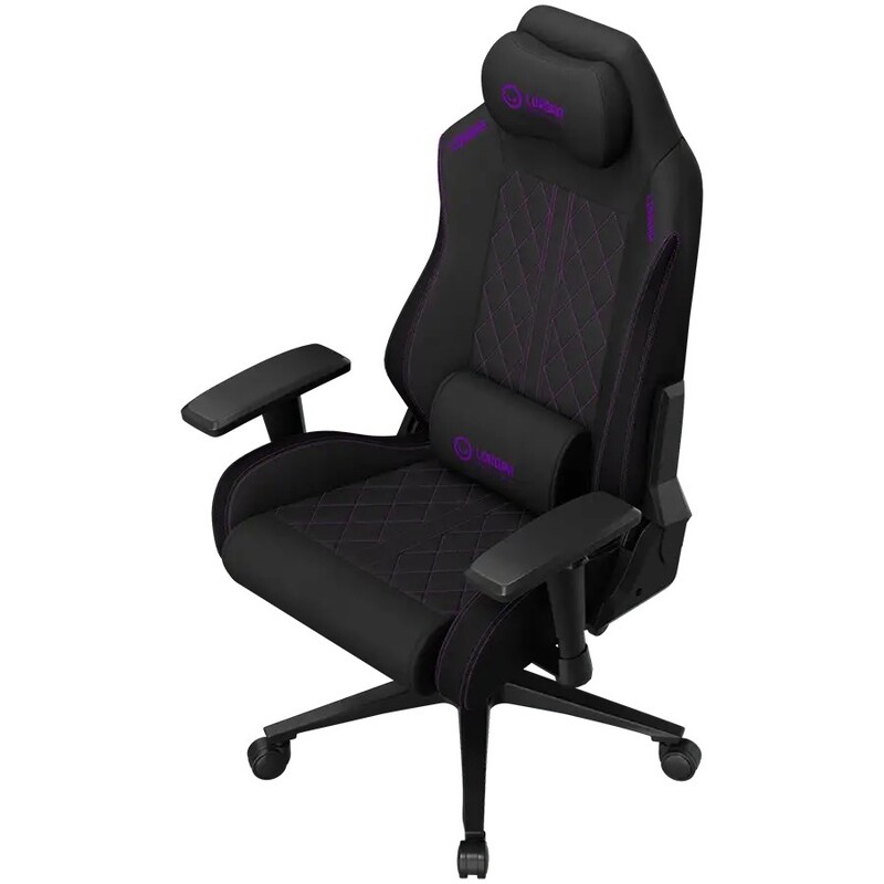 Кресло для геймеров Lorgar Pro CHA41 Black/Purple (LRG-CHA41-BK-PR)