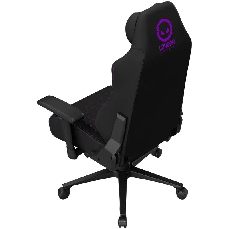 Кресло для геймеров Lorgar Pro CHA41 Black/Purple (LRG-CHA41-BK-PR)