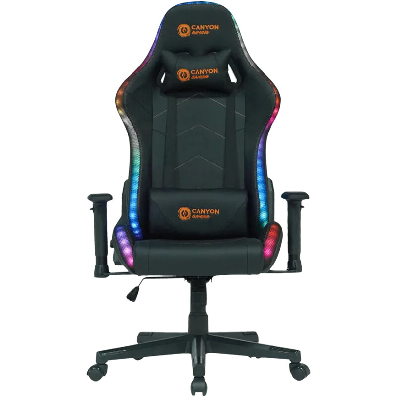 Кресло для геймеров Canyon Irida RGBCH03 RGB Black (CNS-RGBCH03)