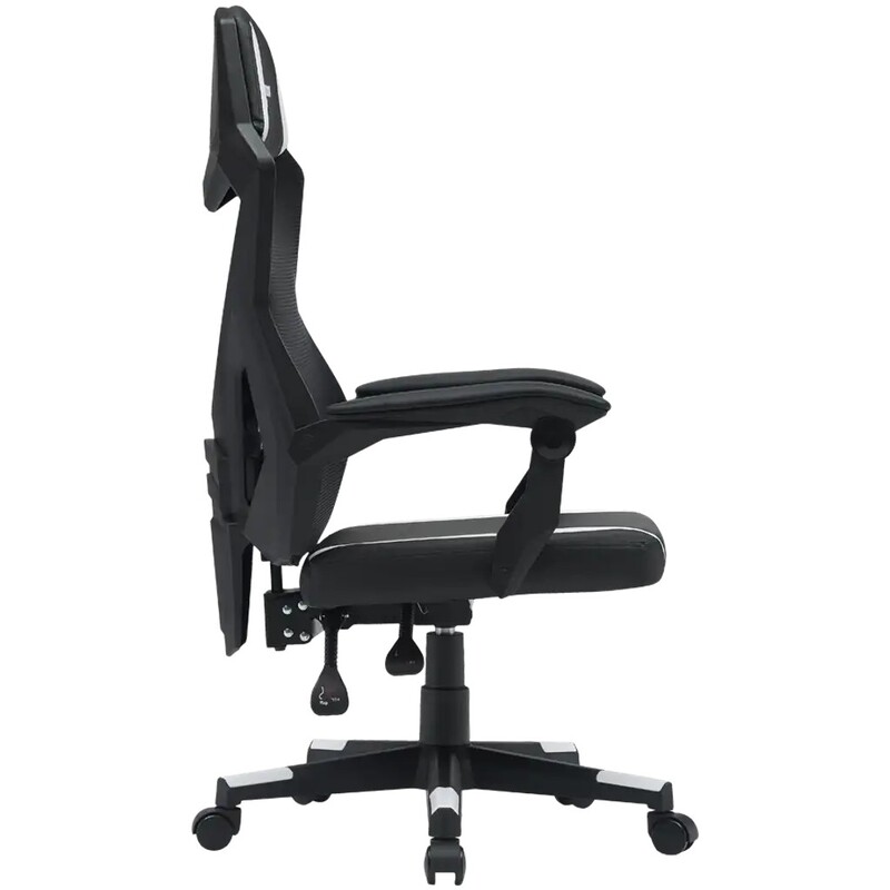 Кресло для геймеров Canyon Flow MCH01 Mesh Black/White (CNE-MCH01W)