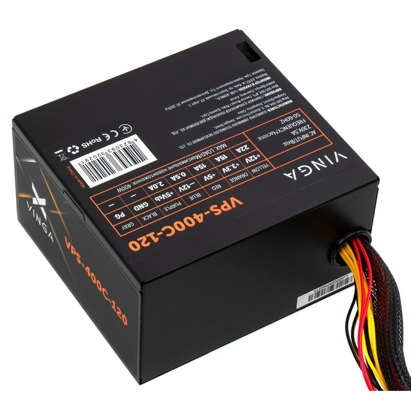 Блок питания Vinga 400W ОЕМ (VPS-400С-120)