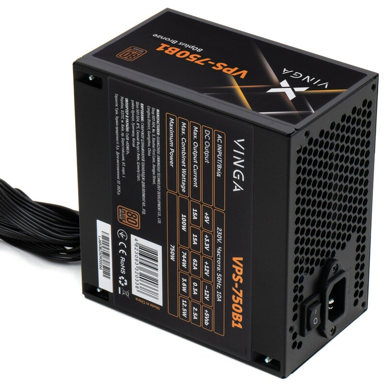 Блок питания Vinga 750W (VPS-750B1)
