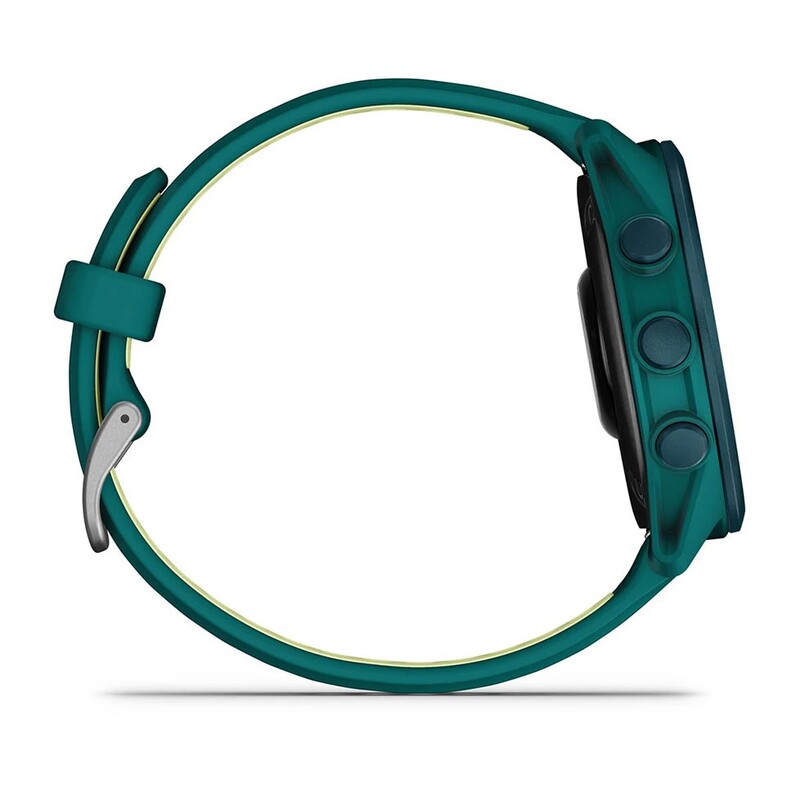 Смарт-годинник Garmin Forerunner 170 Music GPS Teal Green/Citron (010-03920-12)