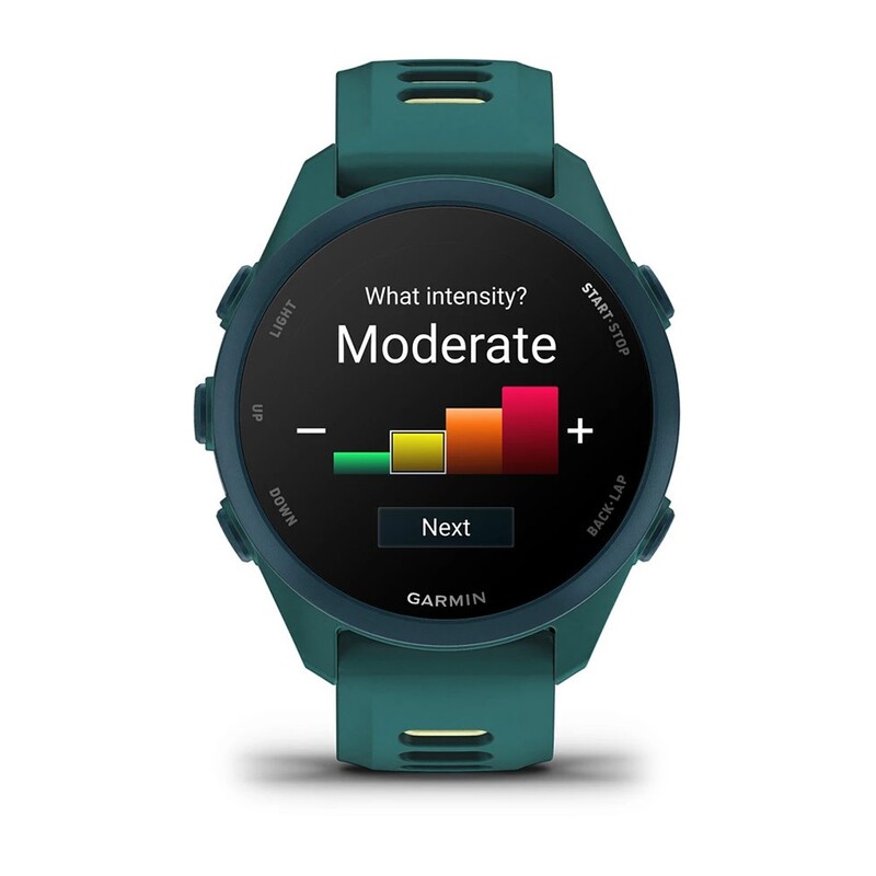 Смарт-годинник Garmin Forerunner 170 Music GPS Teal Green/Citron (010-03920-12)