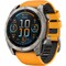 Фото - Смарт-годинник Garmin Fenix 8 51mm AMOLED Sapphire Titanium with Spark Orange/Graphite Silicone Band (010-02905-11) | click.ua
