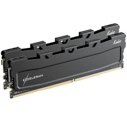 Модуль пам`ятi DDR4 2х16GB/3200 eXceleram Black Kudos (EKBLACK4323618XD)