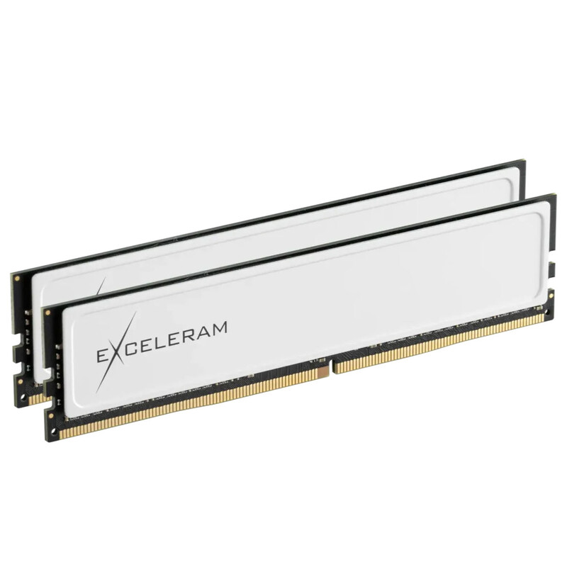 Модуль пам`ятi DDR4 2х8GB/3200 eXceleram Black&White (EBW4163222AD)