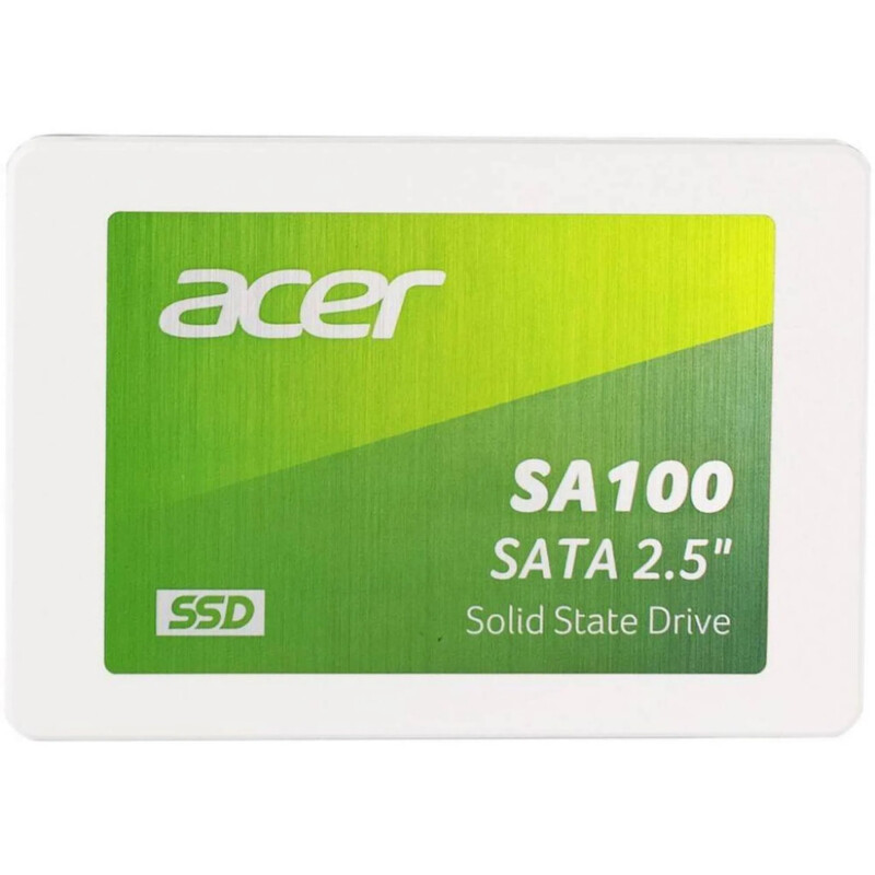 Накопичувач SSD 120GB Acer SA100 2.5" SATAIII 3D NAND TLC (BL.9BWWA.101)
