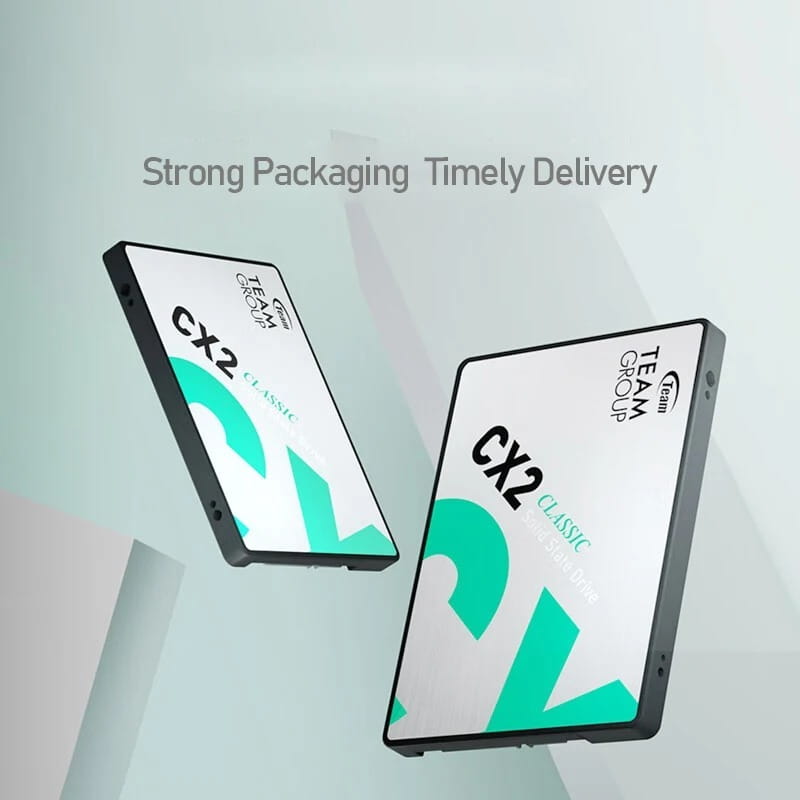 Накопитель SSD  256GB Team CX2 2.5" SATAIII 3D TLC (T253X6256G0C101)