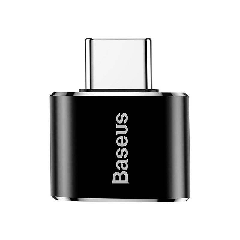 Адаптер Baseus USB-C-USB Black (CATOTG-01)