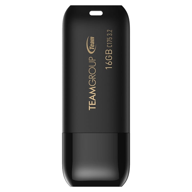 Флеш-накопичувач USB3.1 16GB Team C175 Pearl Black (TC175316GB01)