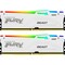 Фото - Модуль пам`яті DDR5 2х16GB/5600 Kingston Fury Beast White RGB (KF556C40BWAK2-32) | click.ua
