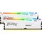 Фото - Модуль пам`яті DDR5 2х16GB/5600 Kingston Fury Beast White RGB (KF556C40BWAK2-32) | click.ua