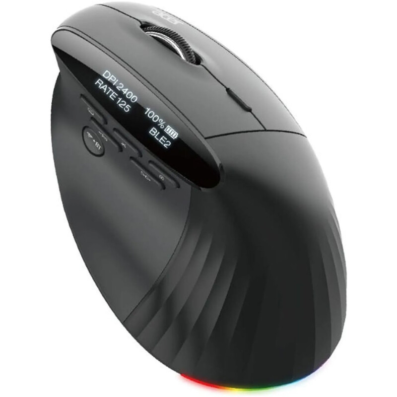 Мышь Acer Smart Fit Vertical Black (HP.EXPBG.020)