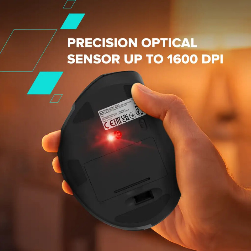 Мышь беспроводная Canyon On Click 17 Wireless Black (CNE-CMSW17B)
