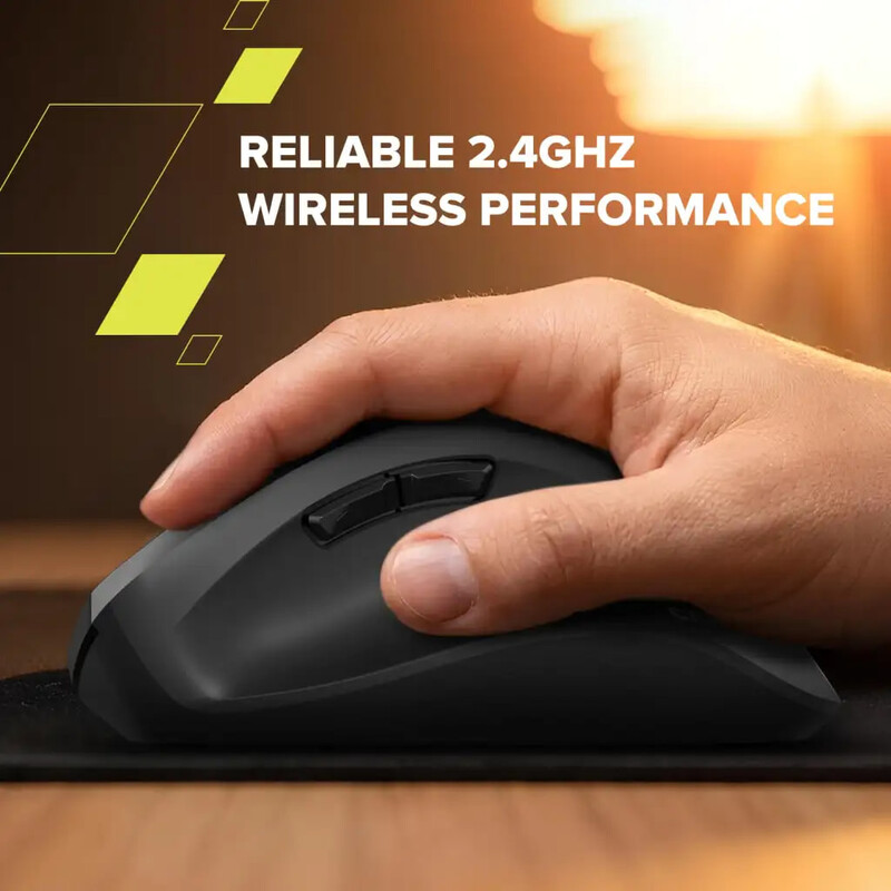 Мышь беспроводная Canyon On Click 17 Wireless Black (CNE-CMSW17B)