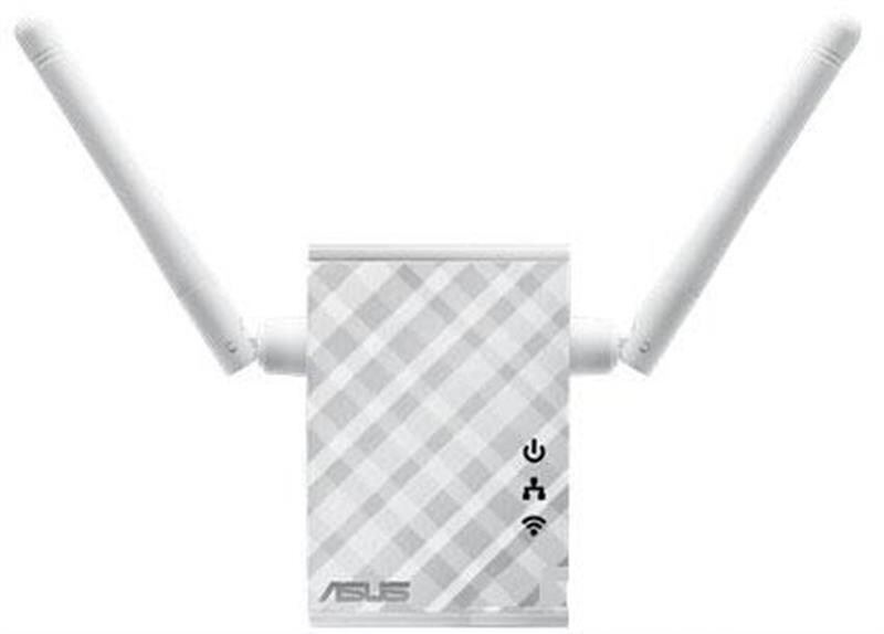 Повторитель/расширитель WiFi сигнала Asus RP-N12 (90IG01X0-BO2100)