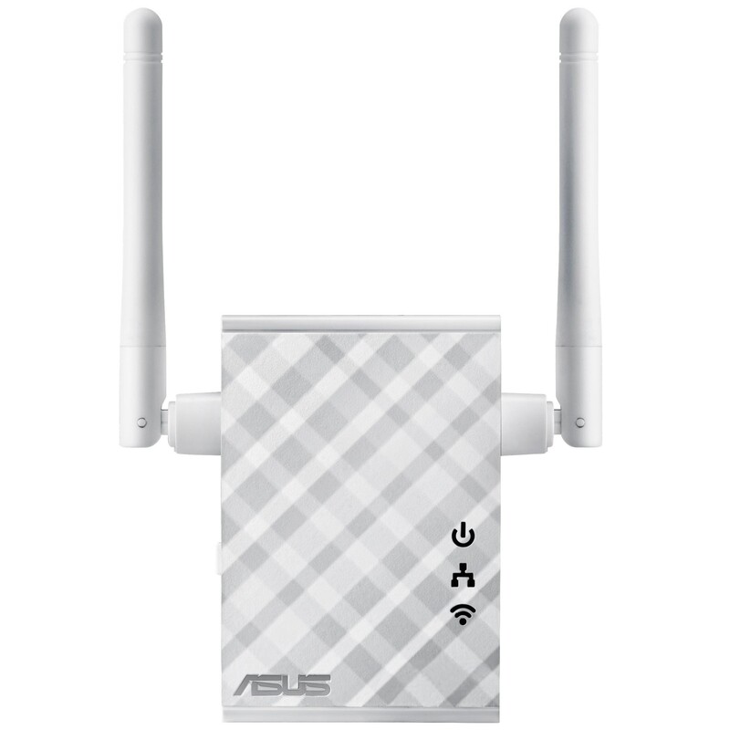 Повторитель/расширитель WiFi сигнала Asus RP-N12 (90IG01X0-BO2100)