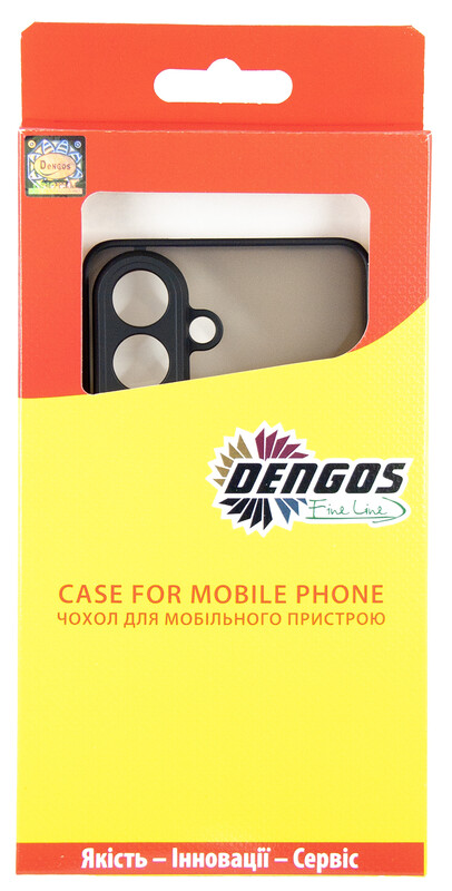 Чохол-накладка Dengos Matt для Samsung Galaxy S26 SM-S942 Black (DG-TPU-MATT-174)