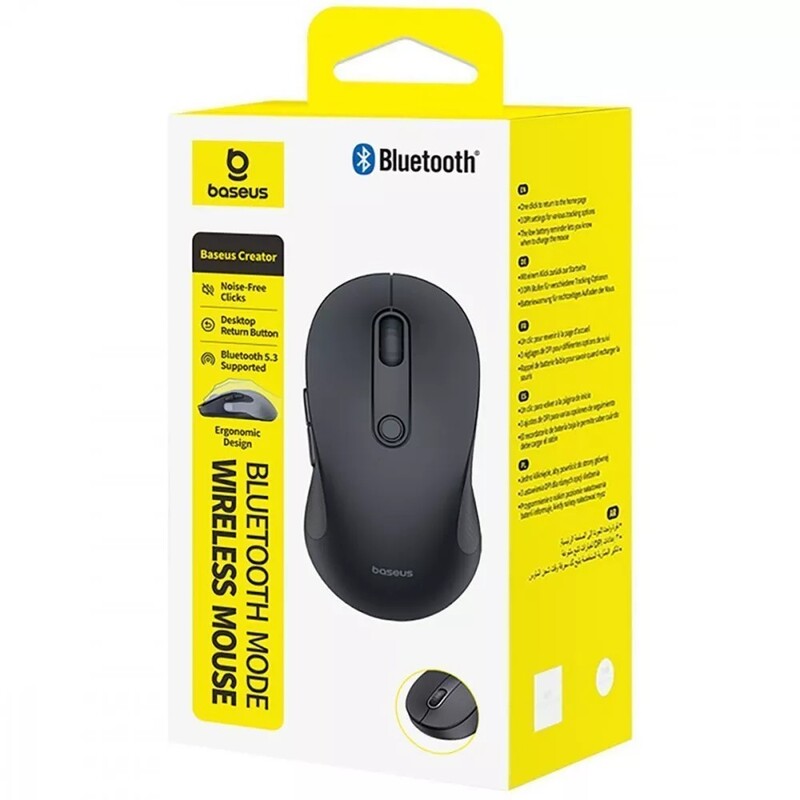 Миша бездротова Baseus F02 Ergonomic Black (B0203203)