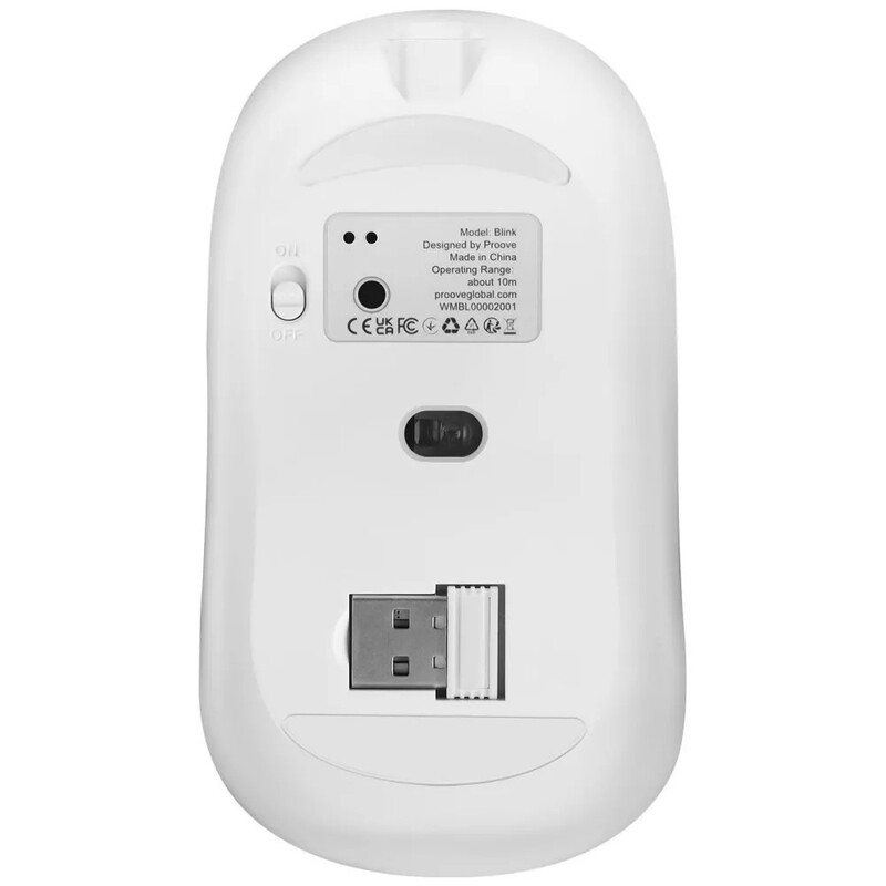 Миша бездротова Proove Blink White (WMBL00002002)