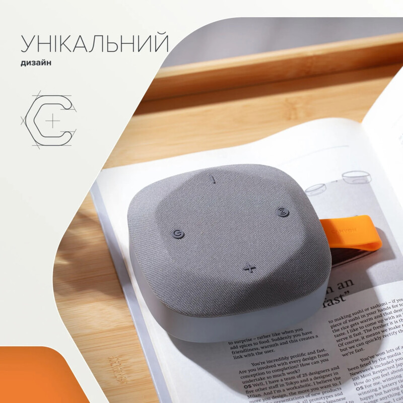 Акустична система Canyon Hexagon 10 Grey Orange (CNE-CBTSP10GO)