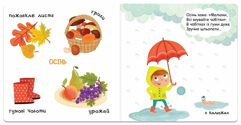 Сторінки-цікавинки. Пори року / Василь Федієнко