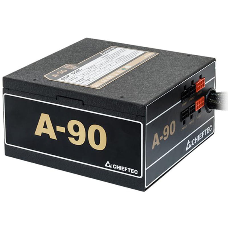 Блок живлення Chieftec GDP-750C, ATX 2.3, APFC, 14cm fan, Gold, modular, RTL