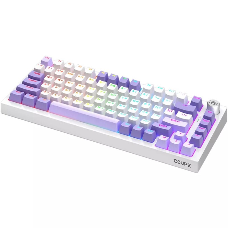 Клавиатура Proove Gaming Coupe UA White/Purple