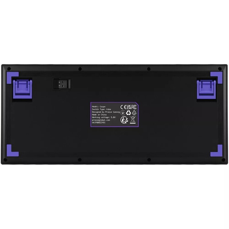 Клавиатура Proove Gaming Coupe UA Black/Purple