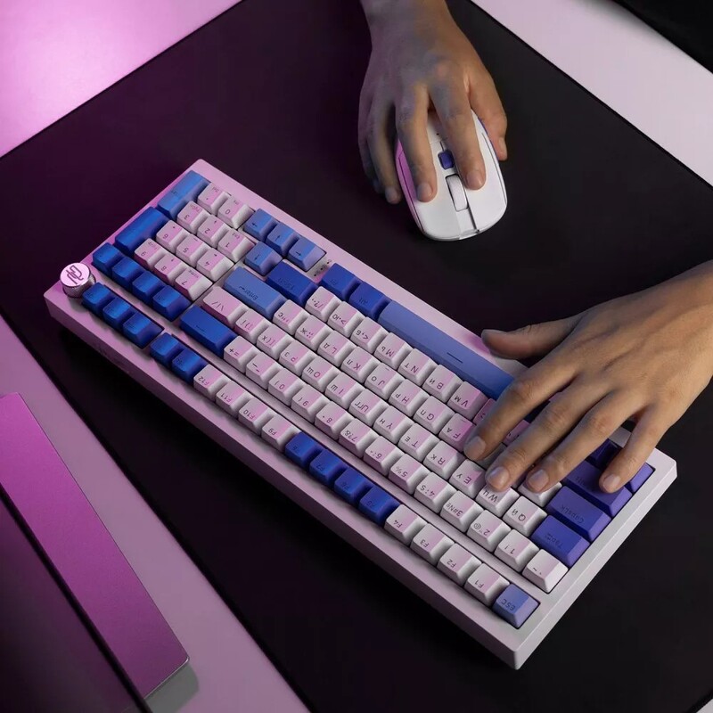 Клавиатура Proove Gaming Slicker Special Edition UA White/Purple