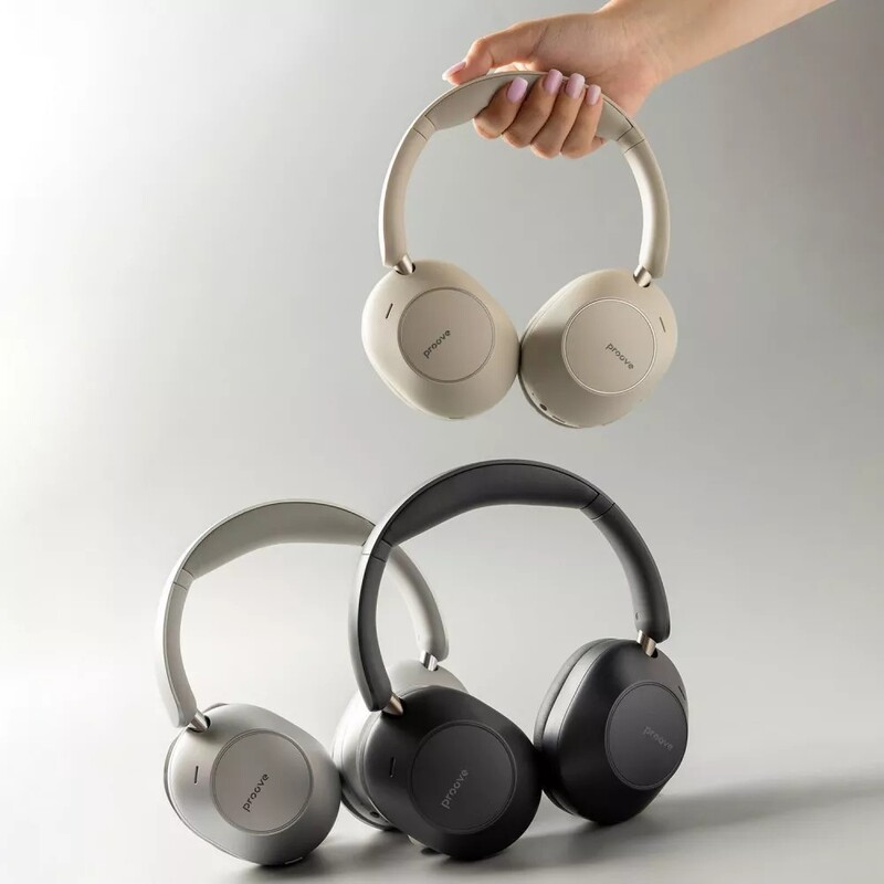 Bluetooth-гарнитура Proove Silence 3D with ANC Beige (HPSL00020007)