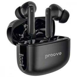 Bluetooth-гарнитура Proove Tempo TWS with ANC (APP) Black (TWTM0001AP01)