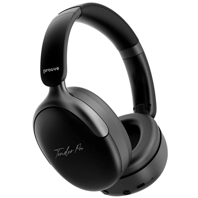 Bluetooth-гарнітура Proove Tender Pro with ANC (APP) Black (HPTP0001AP01)