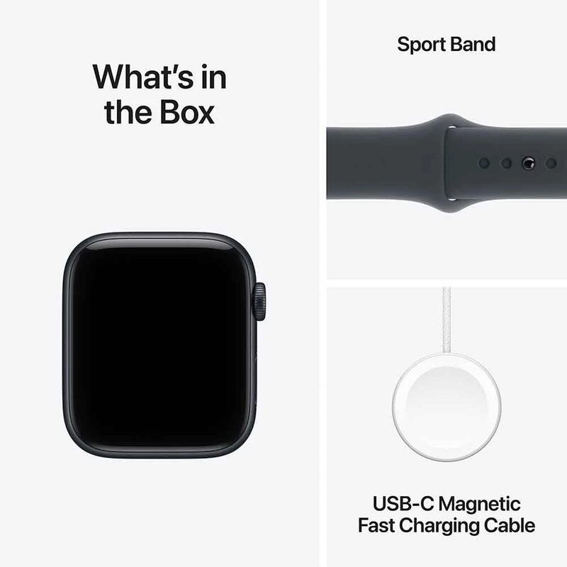 Смарт-годинник Apple Watch SE 3 GPS + Cellular 40mm Midnight Aluminium Case with Midnight Sport Band - S/M (MEP94RK/A)