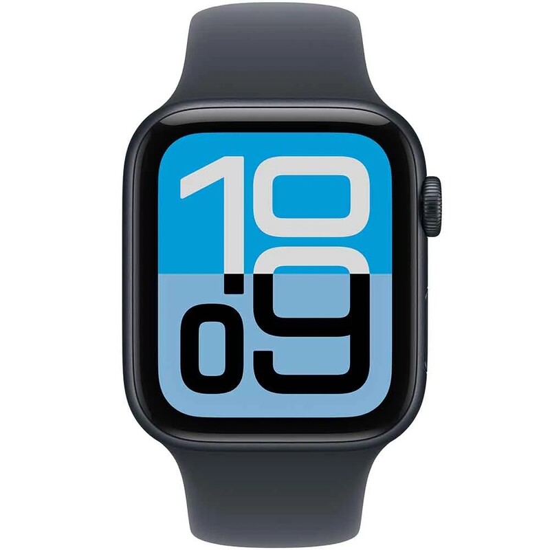 Смарт-годинник Apple Watch SE 3 GPS + Cellular 40mm Midnight Aluminium Case with Midnight Sport Band - S/M (MEP94RK/A)