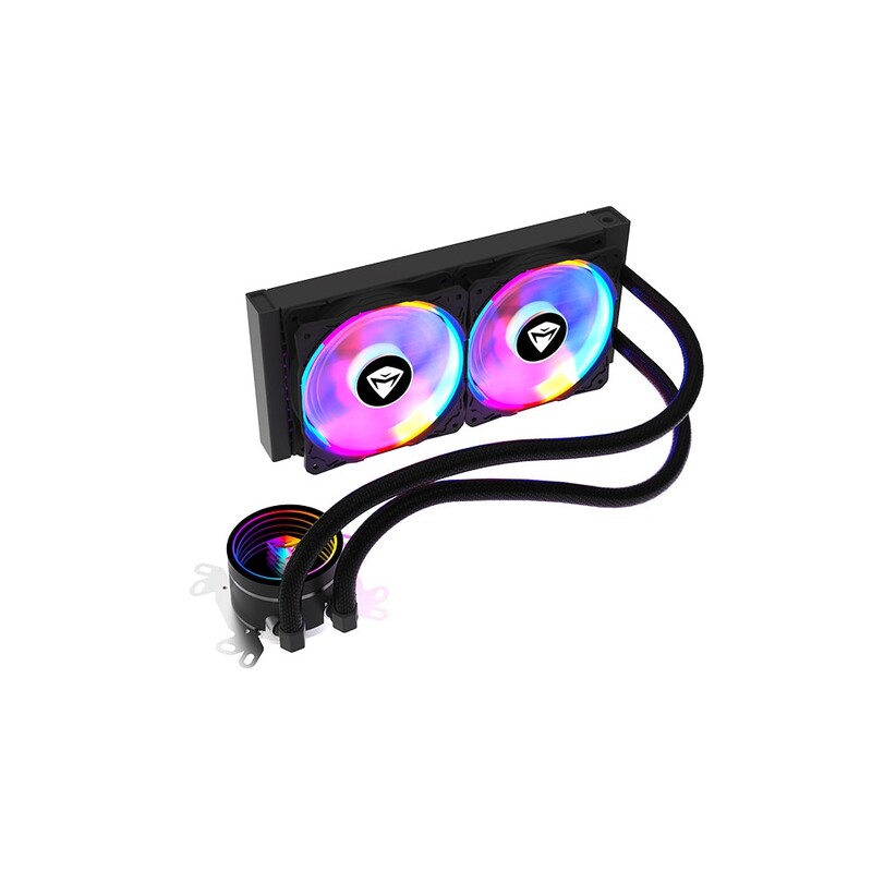 Система водяного охлаждения Machenike Light 240 ARGB Black (LC24027B1-ARGB Black)