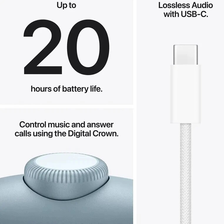 Bluetooth-гарнитура Apple AirPods Max 2 Blue (MHWM4ZE/A)