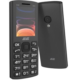 Мобильный телефон 2E E240 2025 Dual Sim Black (794300867202)