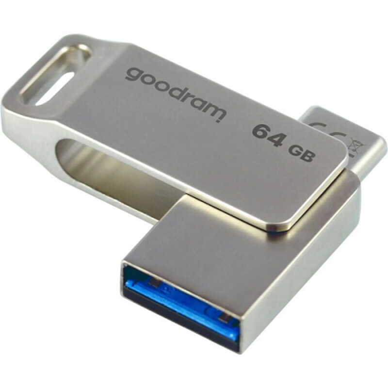Флеш-накопитель USB3.2 64GB Goodram ODA3 Silver (ODA3-0640S0R11)