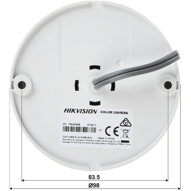 Turbo HD камера Hikvision DS-2CE56D0T-IRMMF (C) (3.6 мм)